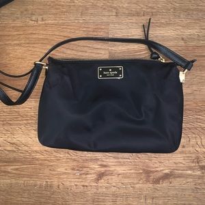 Black Kate Spade bag, never used!!